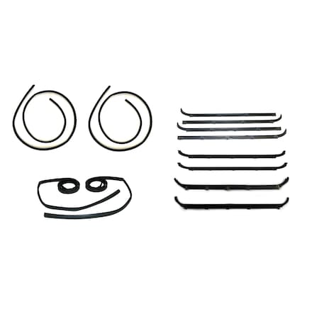 Fairchild Industries 19871996 Ford F250F350 Crew Cab Crew Cab12pc Weatherstrip Kit KF1039-12